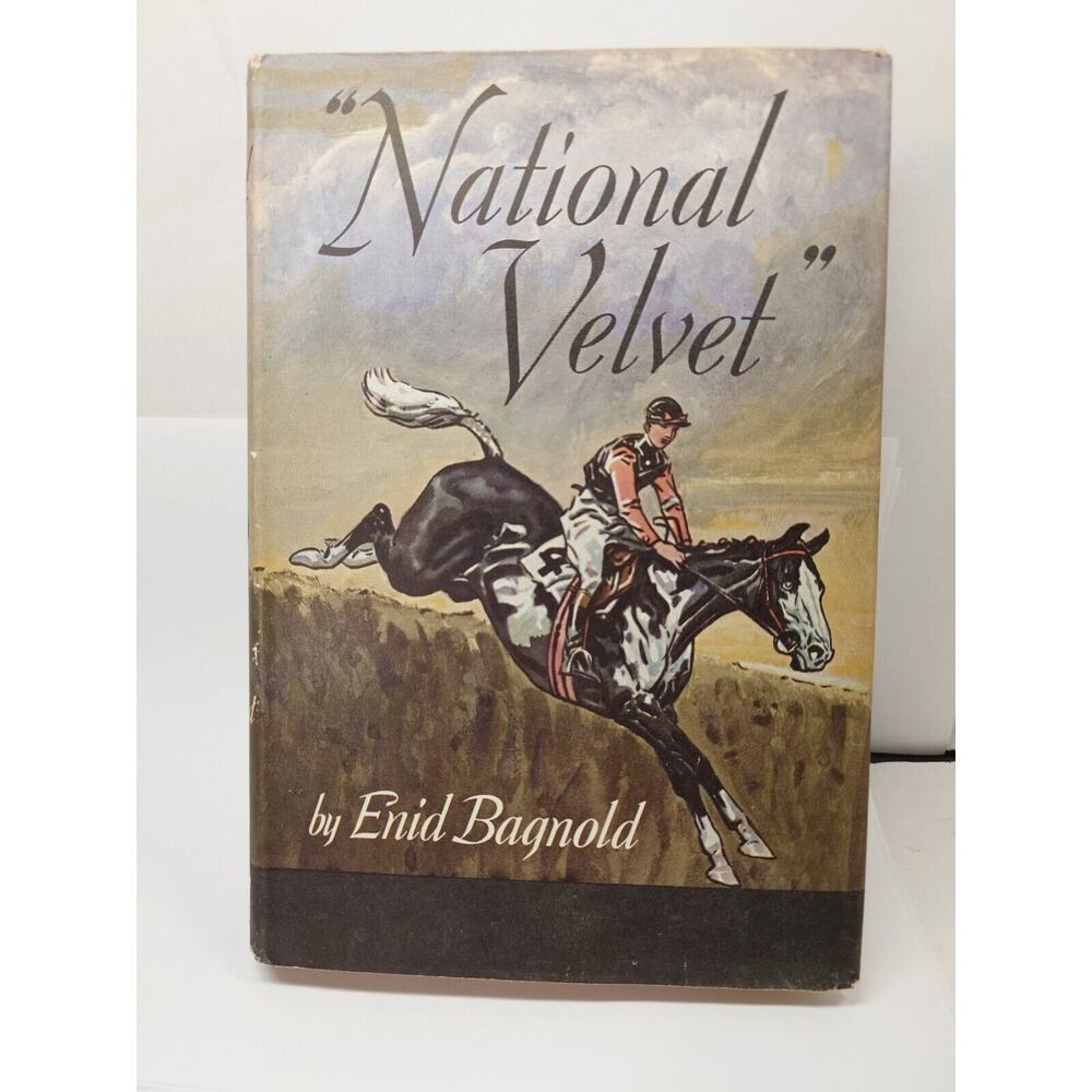National Velvet by Enid Bagnold Early BOOK CLUB Edition 1935 HC/DJ Very Good
